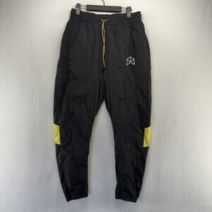 Rawgear Track Pants Men's Small Black Bradley Martyn Cuffed Lifting Workout Gym